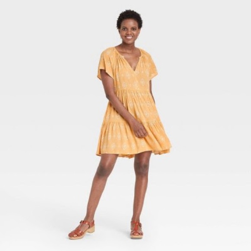 Women’s Knox Rose Ikat Print Shift Dress